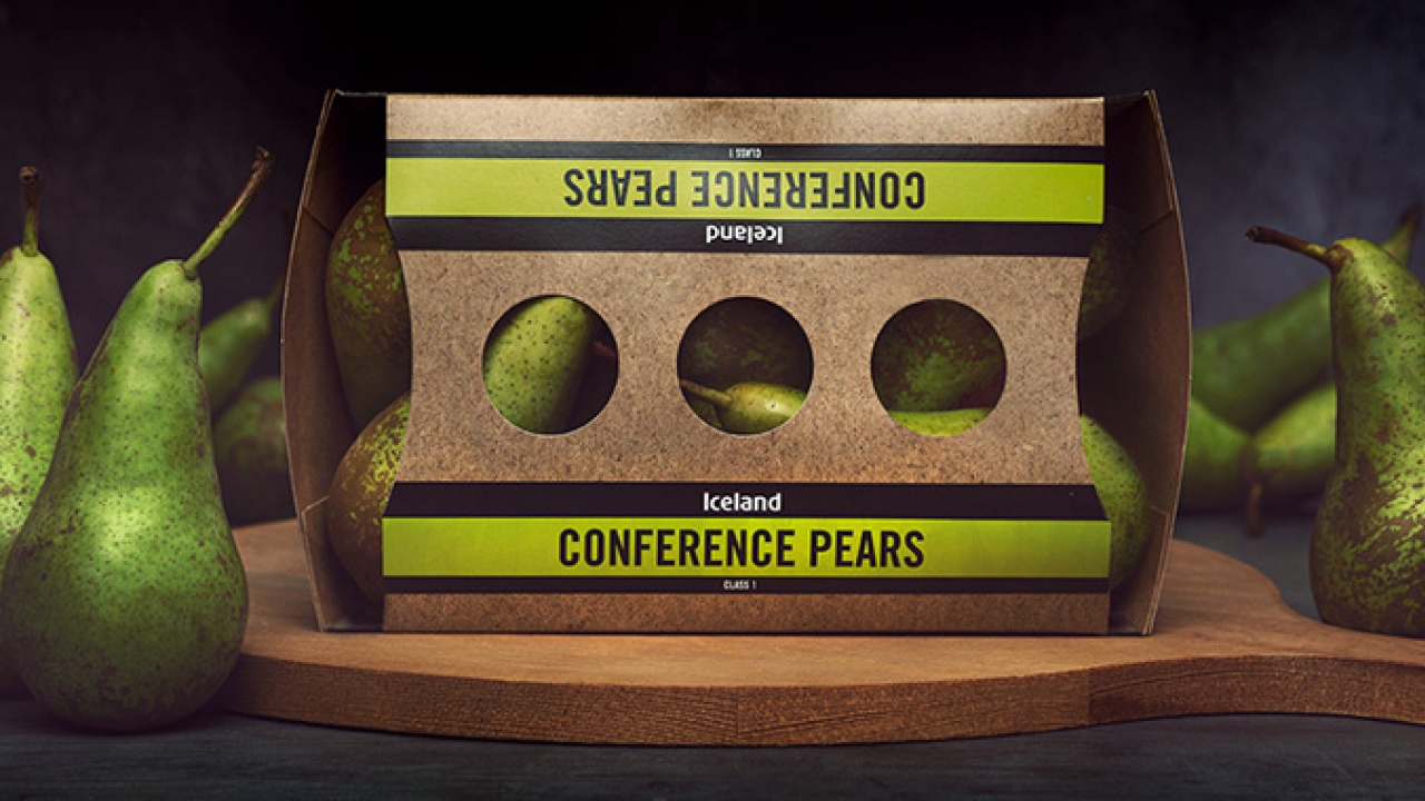 Iceland has adopted a completely new linerless technology Fruit Lid, developed by Ravenwood for trialing plastic free packaging