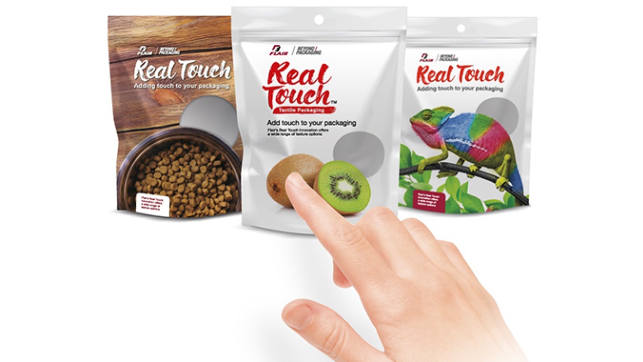 Flair Flexible launches Real Touch tactile packaging 
