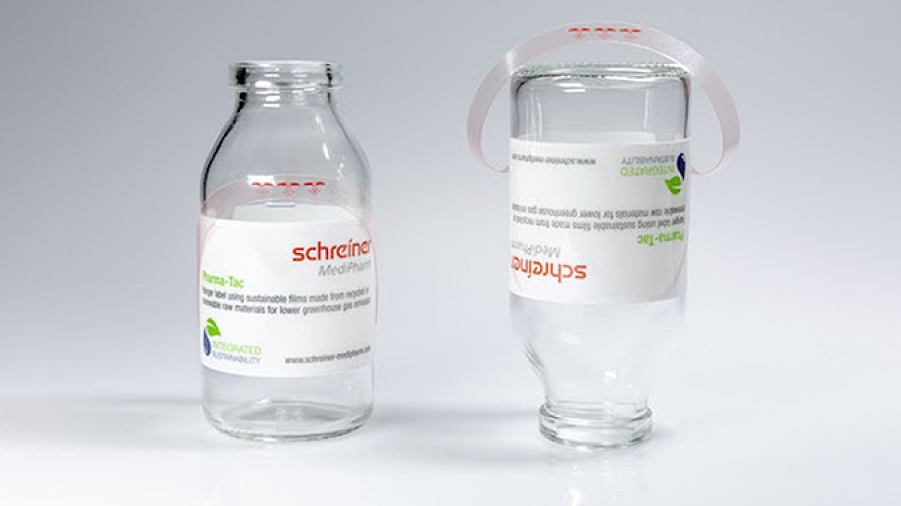 Schreiner MediPharm has introduced new versions of two popular products, Pharma-Tac hanger label and Autoinjector-label, which can now be produced using environmentally friendly materials