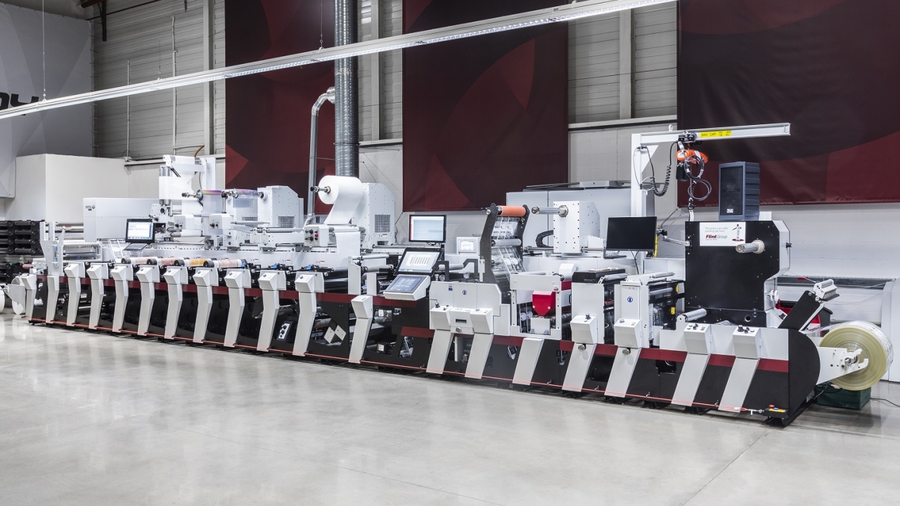 A Mark Andy Performance Series P5 is one of two Performance Series presses installed A Mark Andy Performance Series P5 is one of two Performance Series presses installed