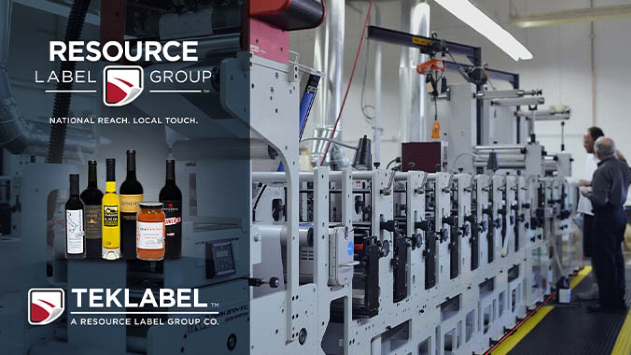 Resource Label Group (Resource Label) has acquired Milpitas, CA based Tek Label and Printing (Teklabel) Resource Label Group (Resource Label) has acquired Milpitas, CA based Tek Label and Printing (Teklabel)