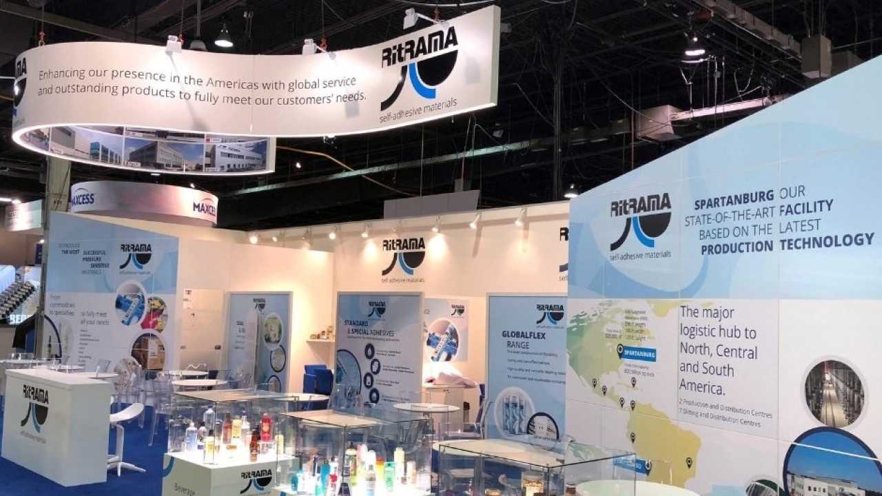 The Ritrama stand at Labelexpo Americas 2018