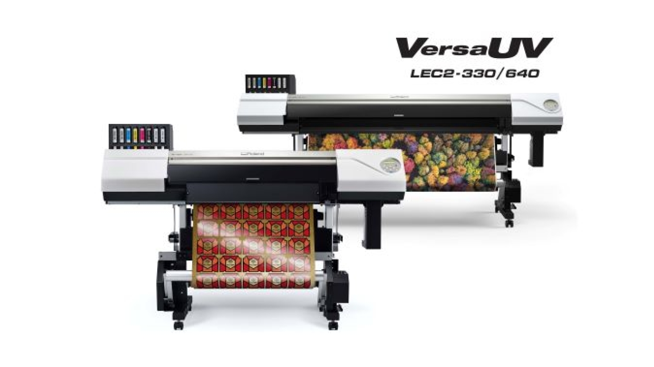 Apsom Infotex, the distributor of Roland DG in South Asia, has launched launch Roland VersaUV LEC2-640/330 64 inches and 30 inches wide-format UV printer/cutter