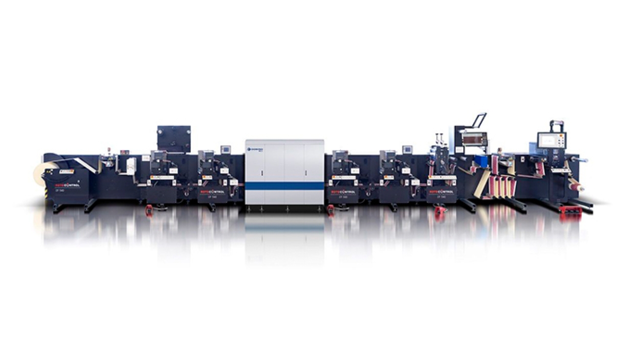 Rotocontrol and Domino develop hybrid press