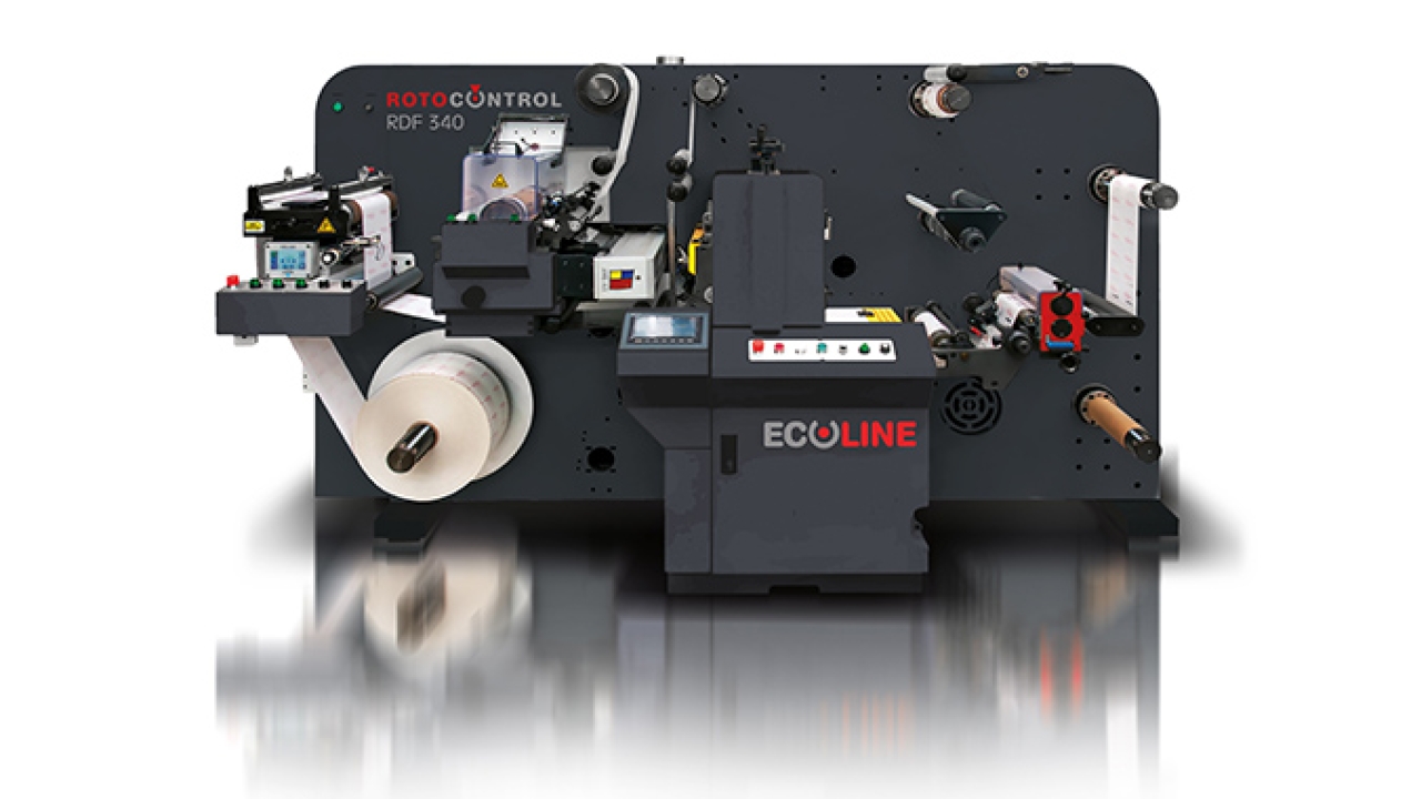 RotoControl’s Ecoline RDF-340 is a customizable digital label converting system