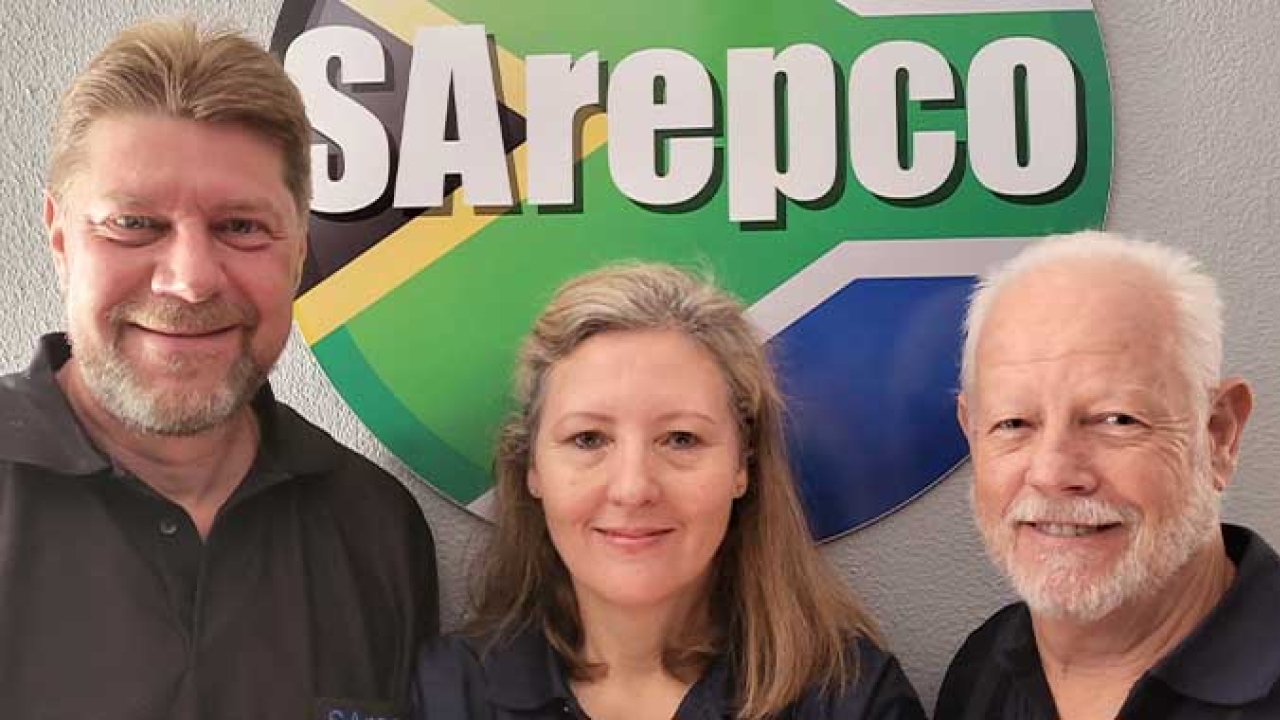 (L-R) SArepco directors Jacques Koekemoer, Yvette Dietrich and Paul Bouwer.