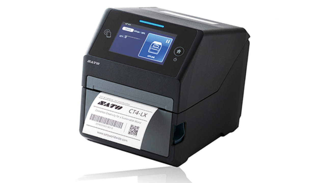 Sato wins Red Dot Award for CT4-LX smart desktop label printer