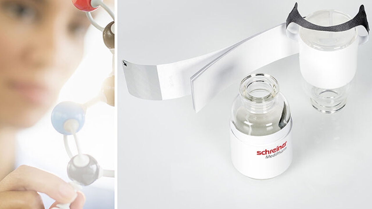 Schreiner MediPharm has developed a new specialty label for infusion bottles combining the Pharma-Tac hanger label and a Booklet-Label for comprehensive product descriptions in different languages to enhance the efficiency of global clinical trials Schreiner MediPharm has developed a new specialty label for infusion bottles combining the Pharma-Tac hanger label and a Booklet-Label for comprehensive product descriptions in different languages to enhance the efficiency of global clinical trials