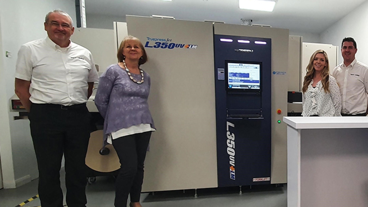 Impact Labelling Systems has invested in the first in Ireland Screen Truepress L350UV+ LM press