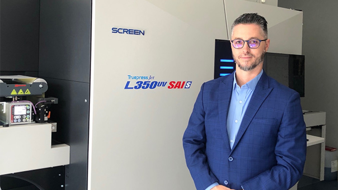 Étiquettes Pierre Foucher has invested in a Screen L350 SAI S to expand its offering further and enter new markets