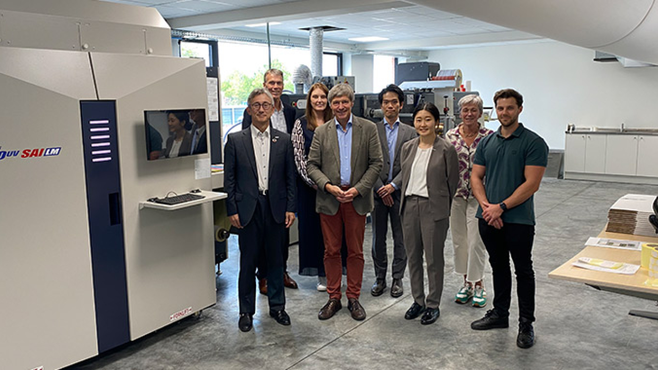 Belgium-based Elep has invested in Screen Truepress Jet L350 SAI LM