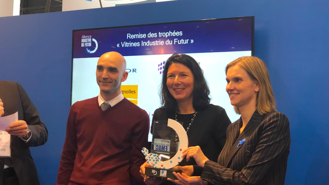 Armor has received the Industry of the Future Showcase (label Vitrine Industrie du Futur) award from Agnès Pannier-Runacher, Secretary of State to the Minister of the Economy and Finance of France. Armor has received the Industry of the Future Showcase (label Vitrine Industrie du Futur) award from Agnès Pannier-Runacher, Secretary of State to the Minister of the Economy and Finance of France.