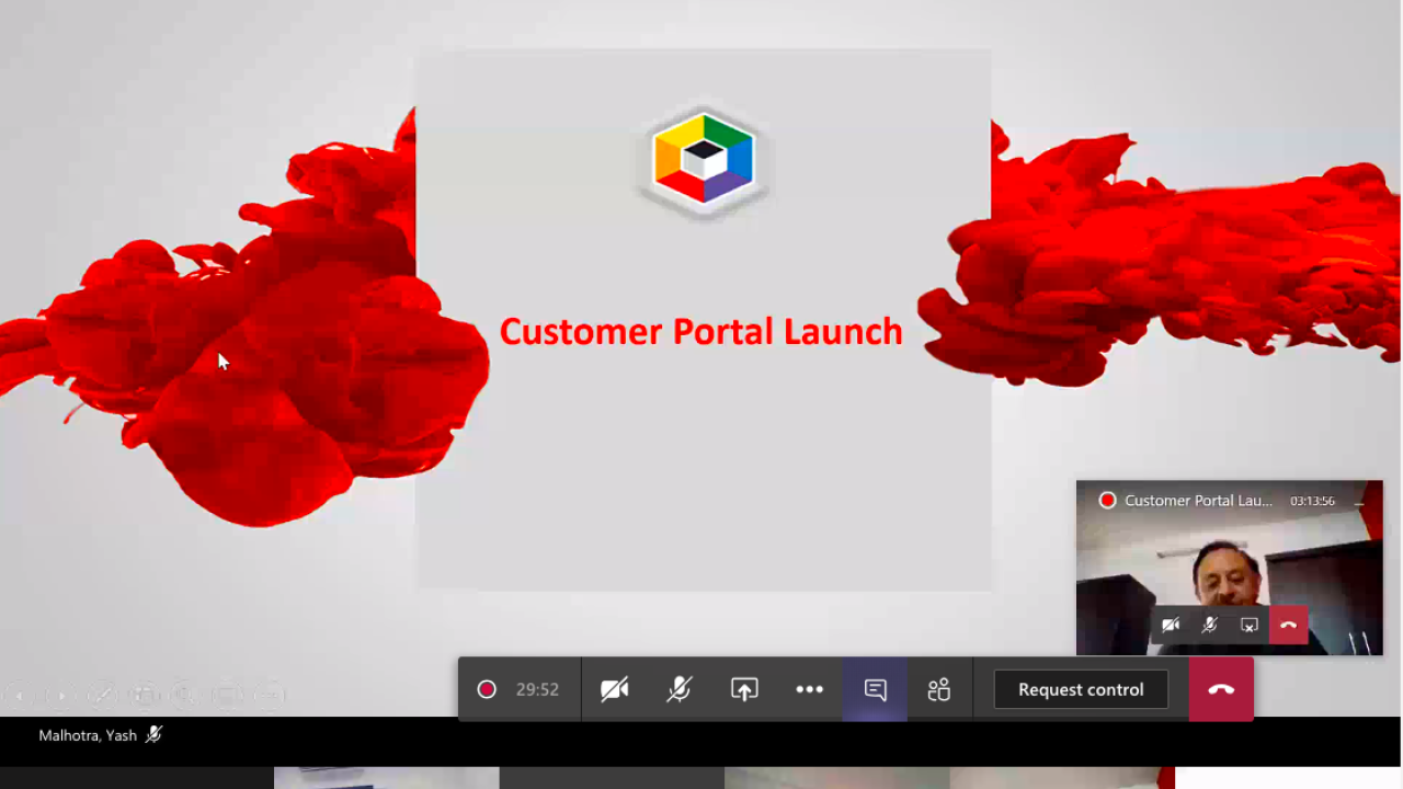 Siegwerk launched a customer portal with a virtual launch event attended by over 100 key customers.