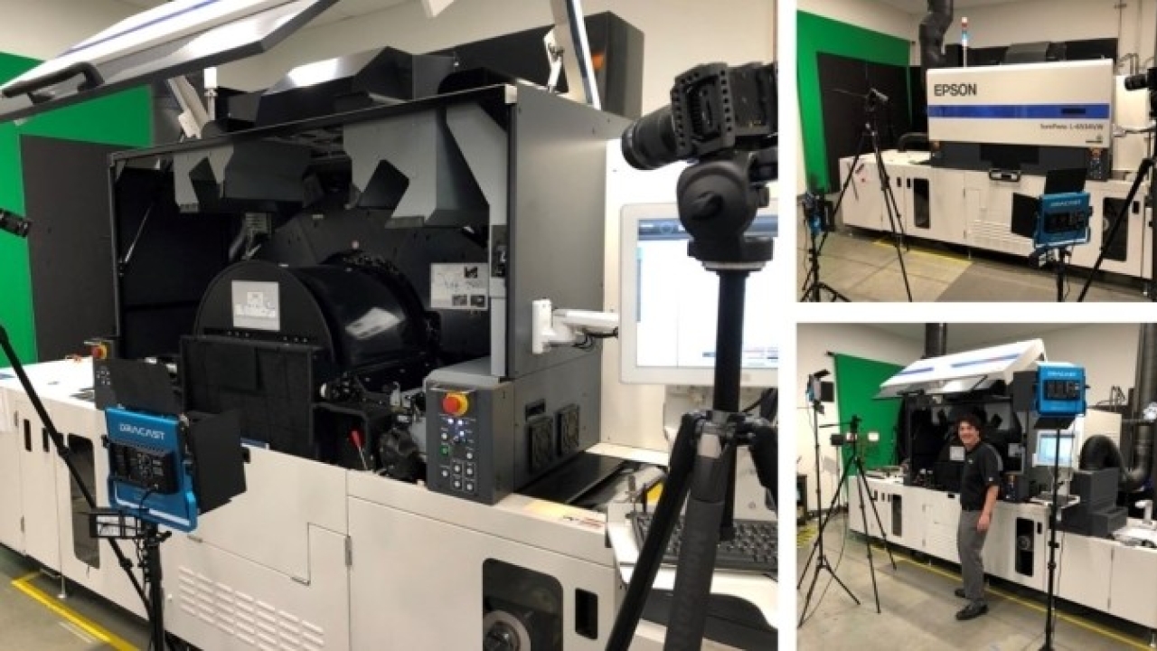 Epson updates SurePress facility for virtual demos Epson updates SurePress facility for virtual demos