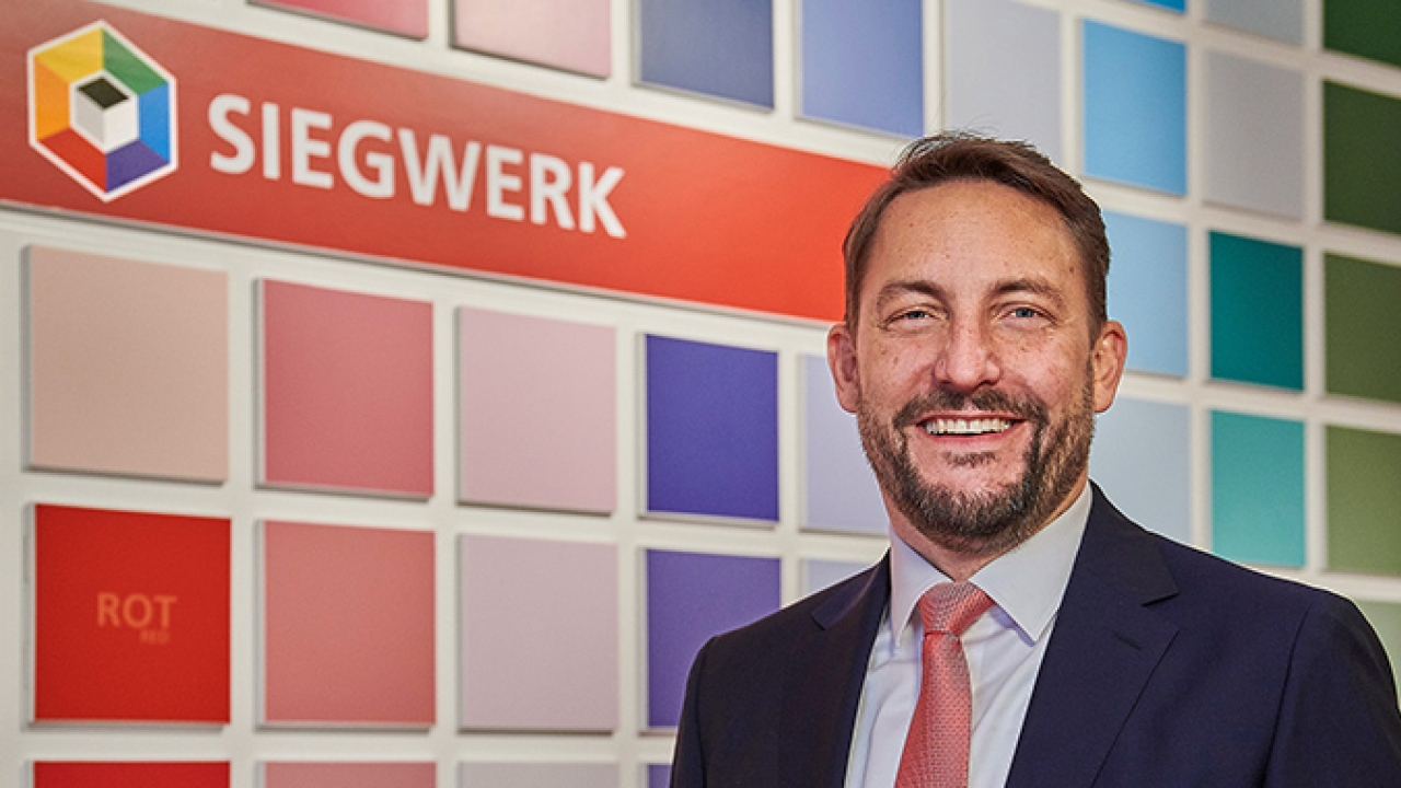Dr Nicolas Wiedmann has been appointed new chief executive officer of Siegwerk