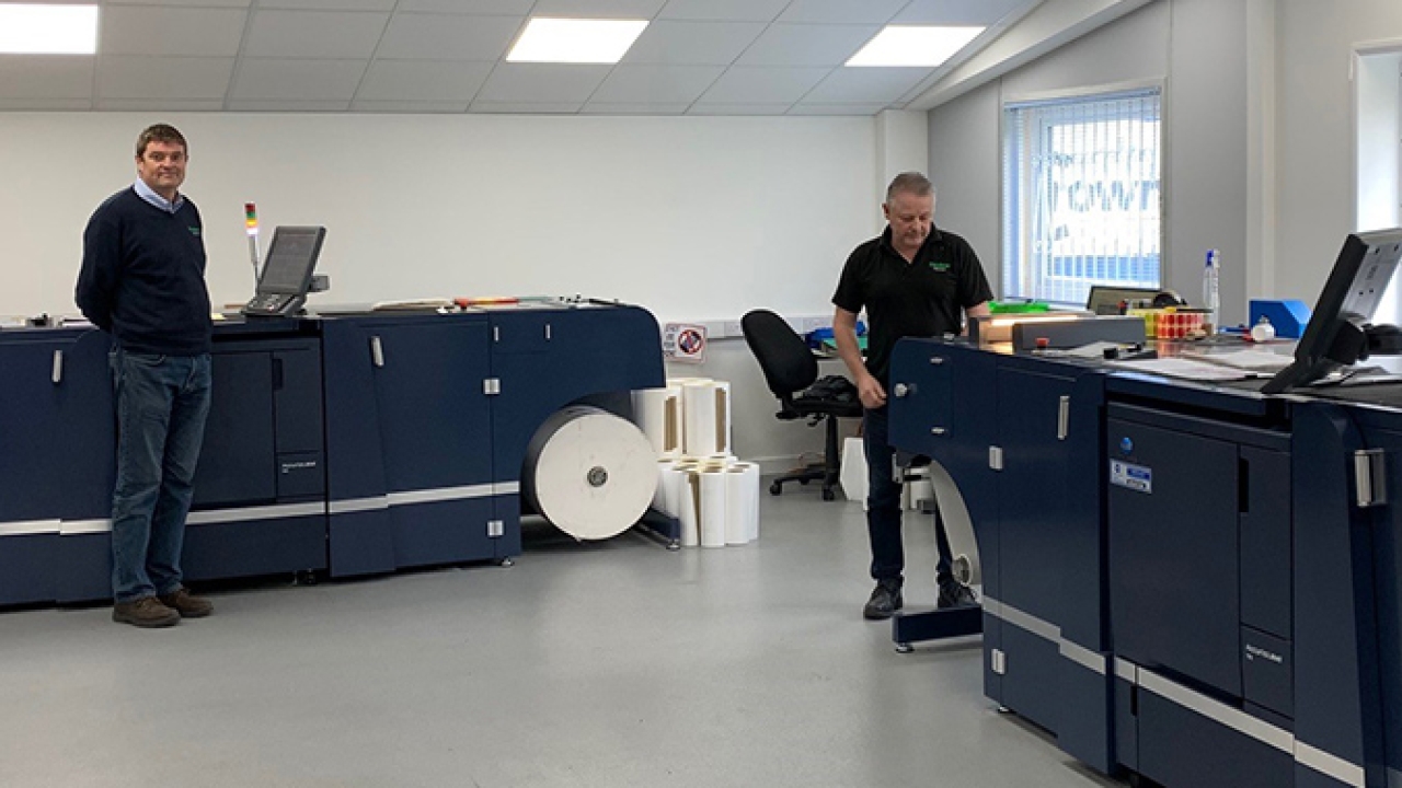 British converter Soabar triples its output with two Konica Minolta AccurioLabel 190 presses