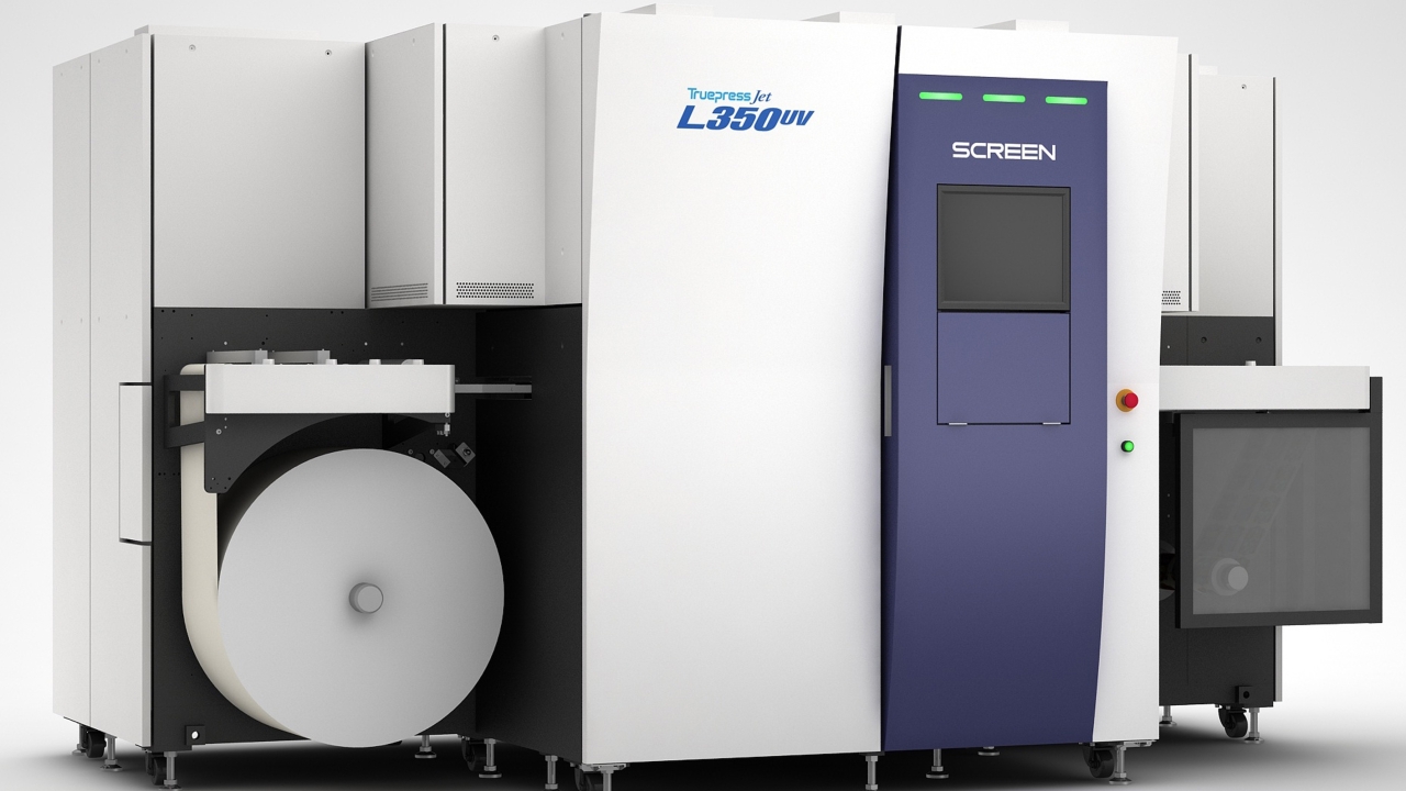 Screen Truepress Jet L350UV inkjet press Screen Truepress Jet L350UV inkjet press