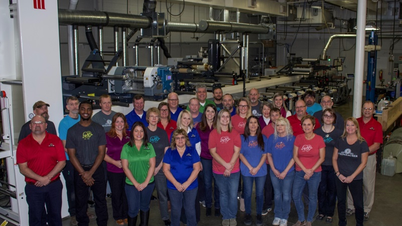 Steinhauser purchases first MPS flexo press