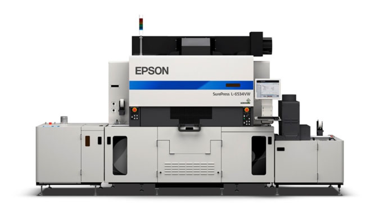 Epson has launched SurePress L-6534VW digital label press in India