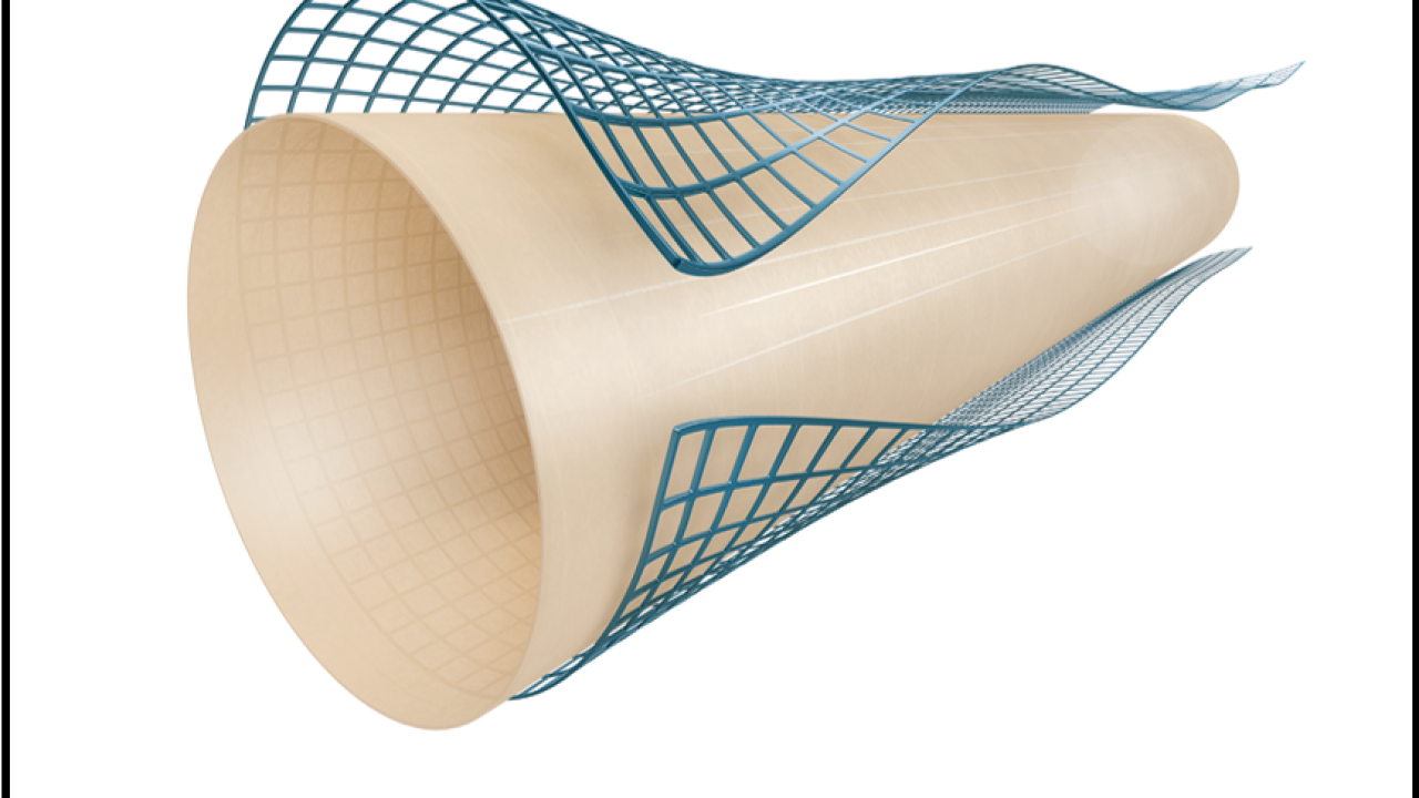 Derived from a grid characteristic, its design consists of a foam carrier embedded between two PE-reinforcement films