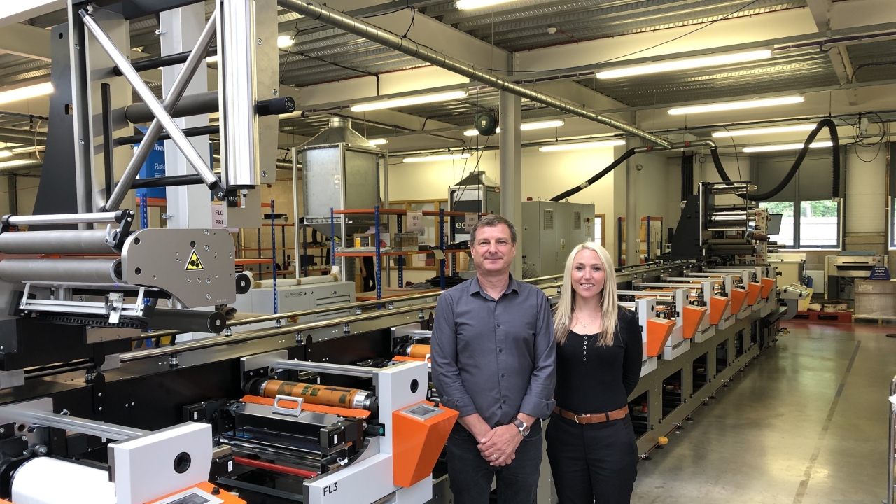 L-R- Andy Russell, operations manager at GSH, and Louise Bailey, sales and marketing manager at Edale L-R- Andy Russell, operations manager at GSH, and Louise Bailey, sales and marketing manager at Edale