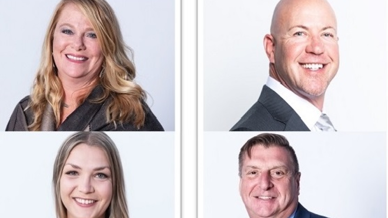 Clockwise from top left: Tara Halpin, John McDowell, Kristin Yerecic Scott, and David Ellen. Clockwise from top left: Tara Halpin, John McDowell, Kristin Yerecic Scott, and David Ellen.