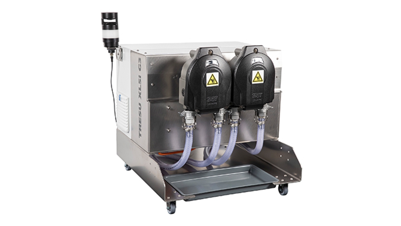 Tresu has launched XL5i G3, a peristaltic coating circulator