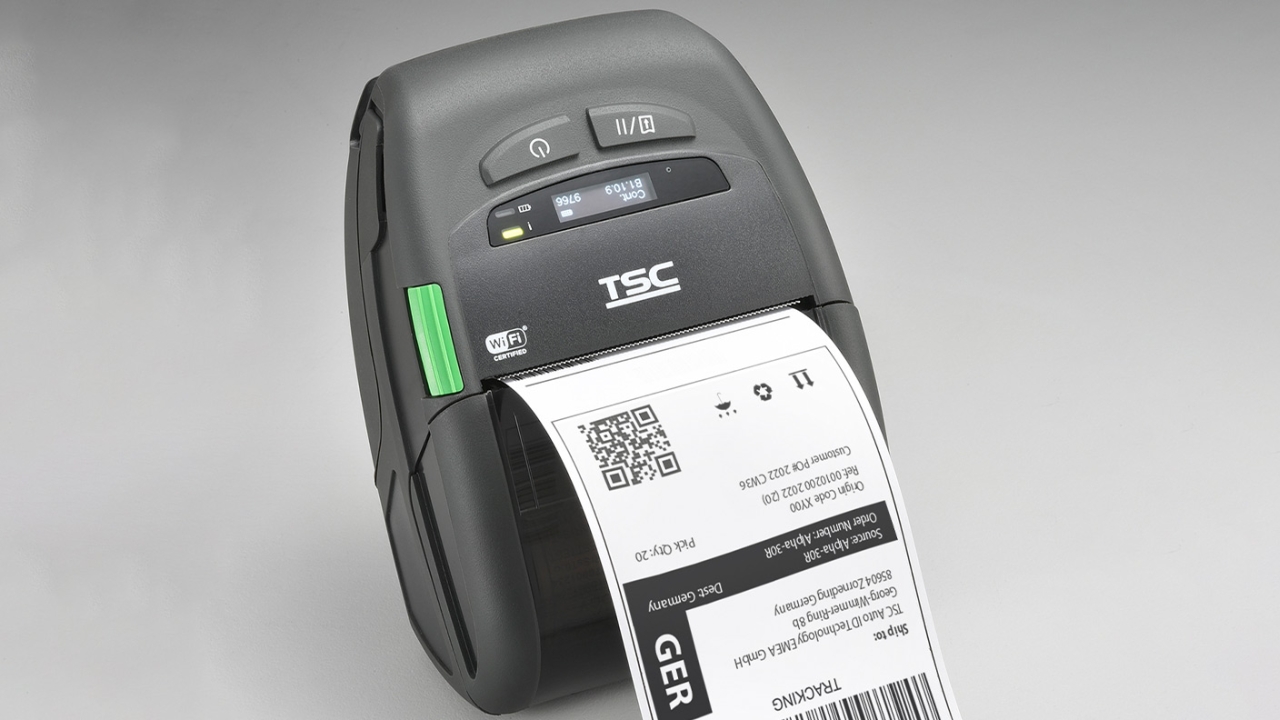 TSC Printronix Auto ID has begun selling the next generation Alpha-30R mobile barcode printer throughout the EMEA region