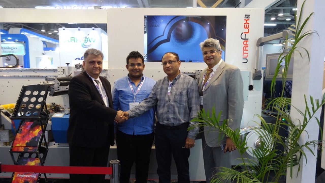 The deal was signed at Labelexpo India 2018 The deal was signed at Labelexpo India 2018