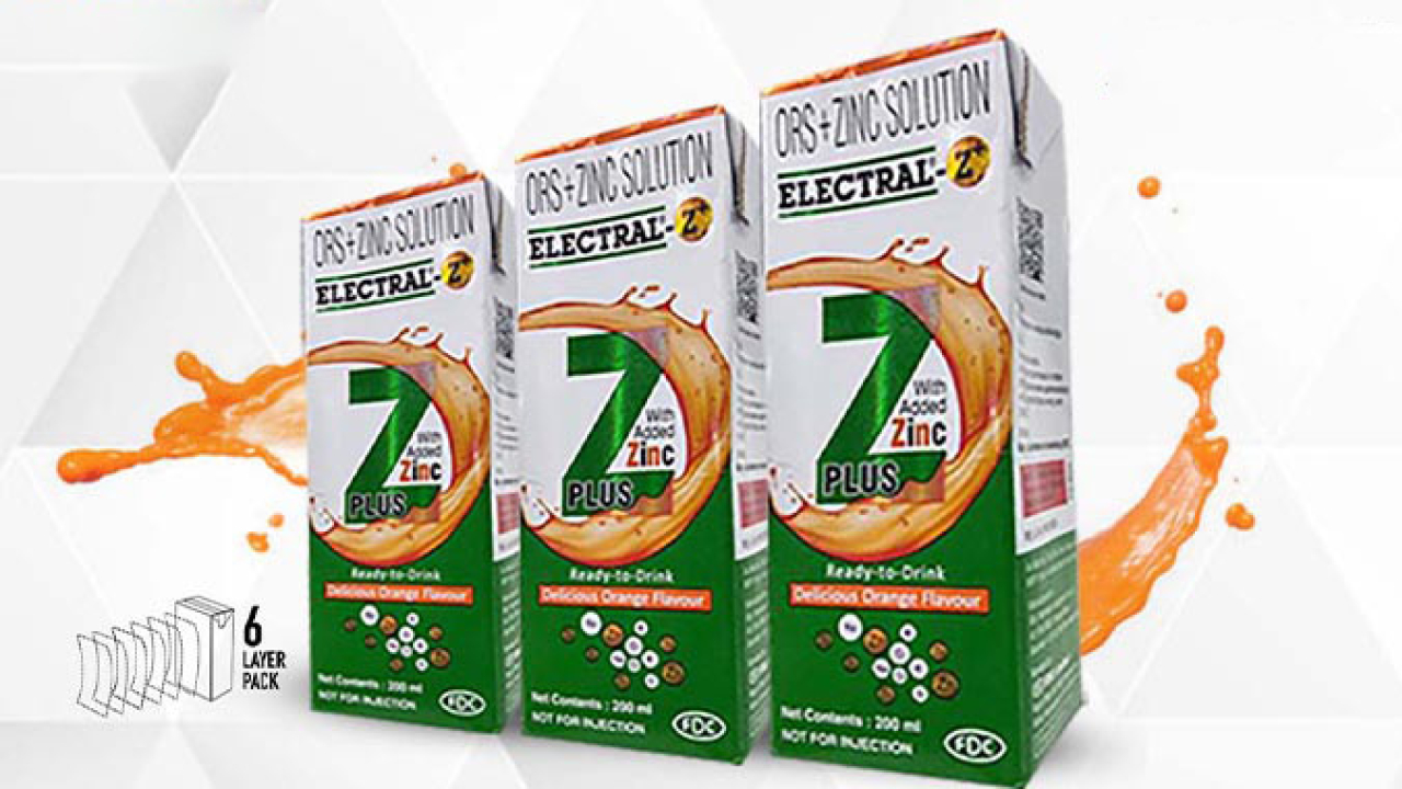 Ready-to-drink OTC products manufacturer FDC has chosen UFlex’ Asepto as packaging partner for its oral rehydration salts brand Electral Z+ Ready-to-drink OTC products manufacturer FDC has chosen UFlex’ Asepto as packaging partner for its oral rehydration salts brand Electral Z+