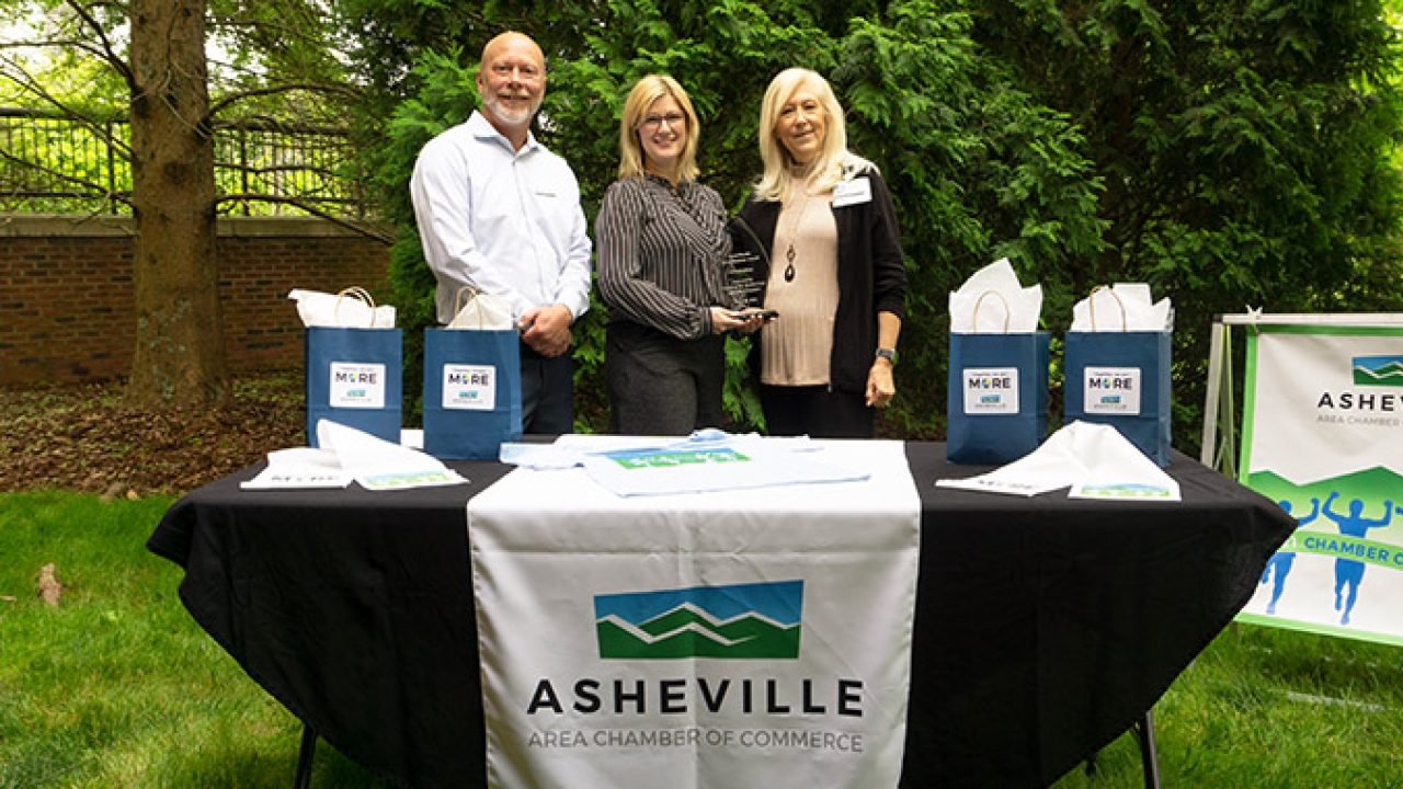 UPM Raflatac has received the 2021 Good Health Good Business award, presented by the Asheville Area Chamber of Commerce