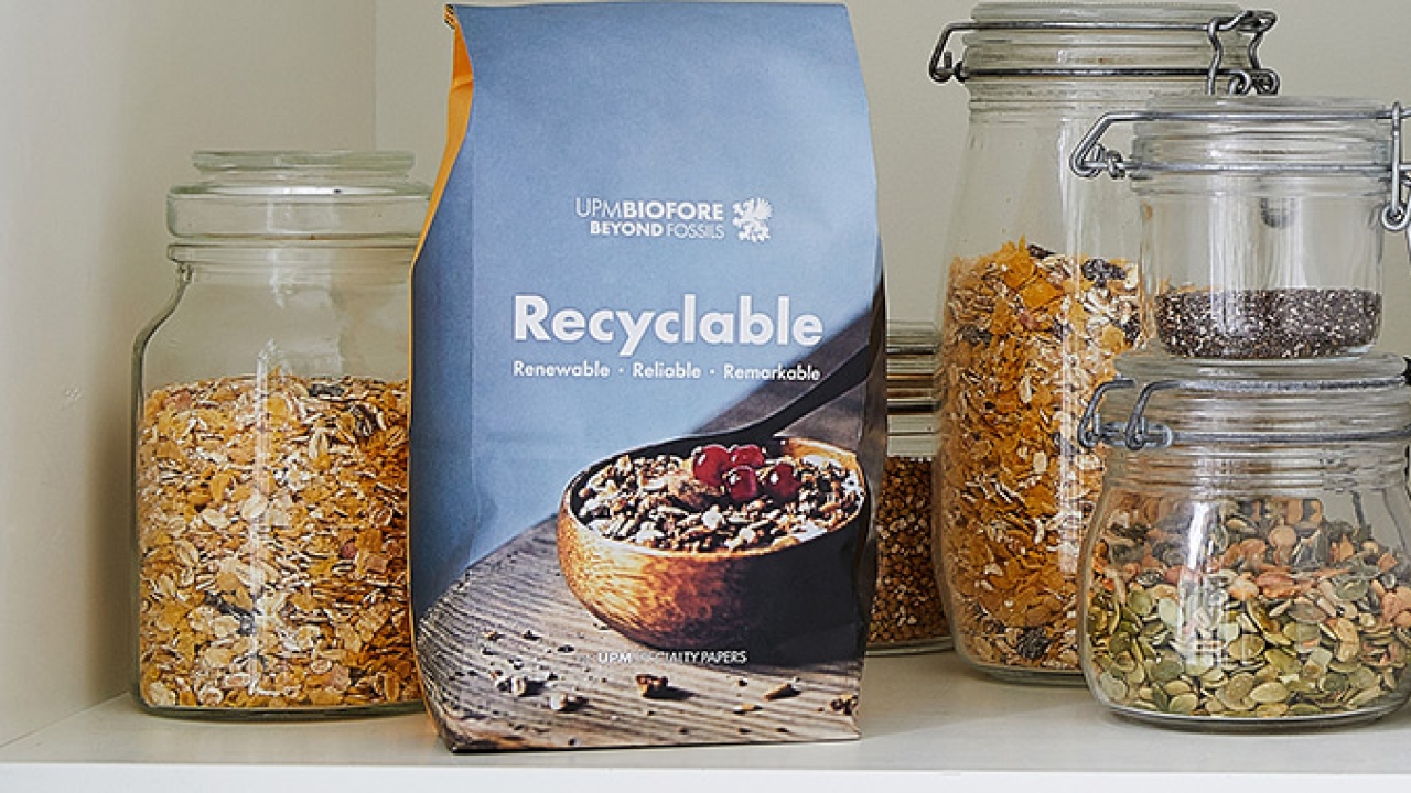 UPM Specialty Papers has commissioned Sustainable Packaging in 2040 study revealing that a fifth of all food packaging could still be landfilled or incinerated in two decades from now 