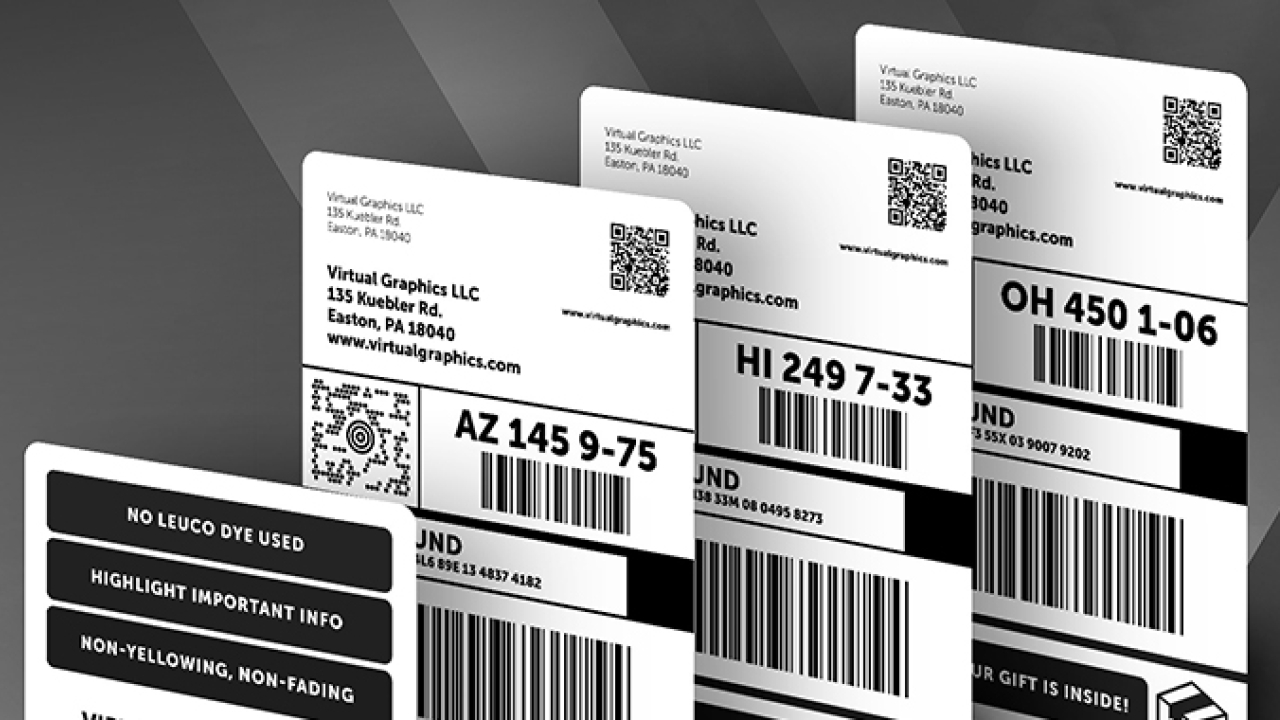 Virtual Graphics unveils chemical-free thermal labels
