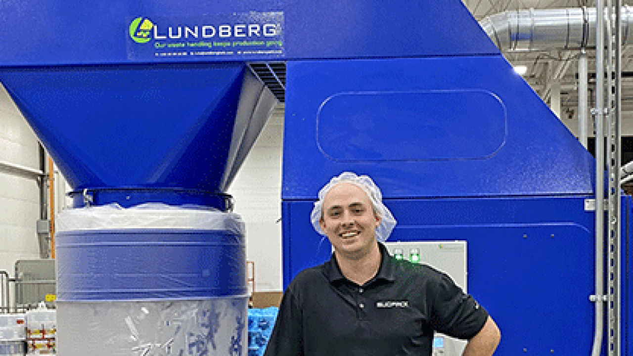 Südpack, a manufacturer of high-performance films for the packaging of food, non-food, and medical products for use in technical applications, has installed a Wastetech 200 from Lundberg Tech in its Oak Creek, Wisconsin location.