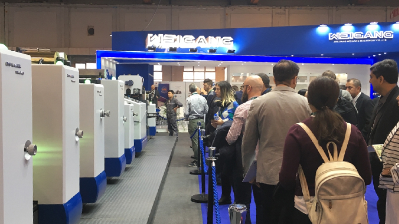Weigang is displaying its latest offset and flexo printing presses at Labelexpo Europe 2019.