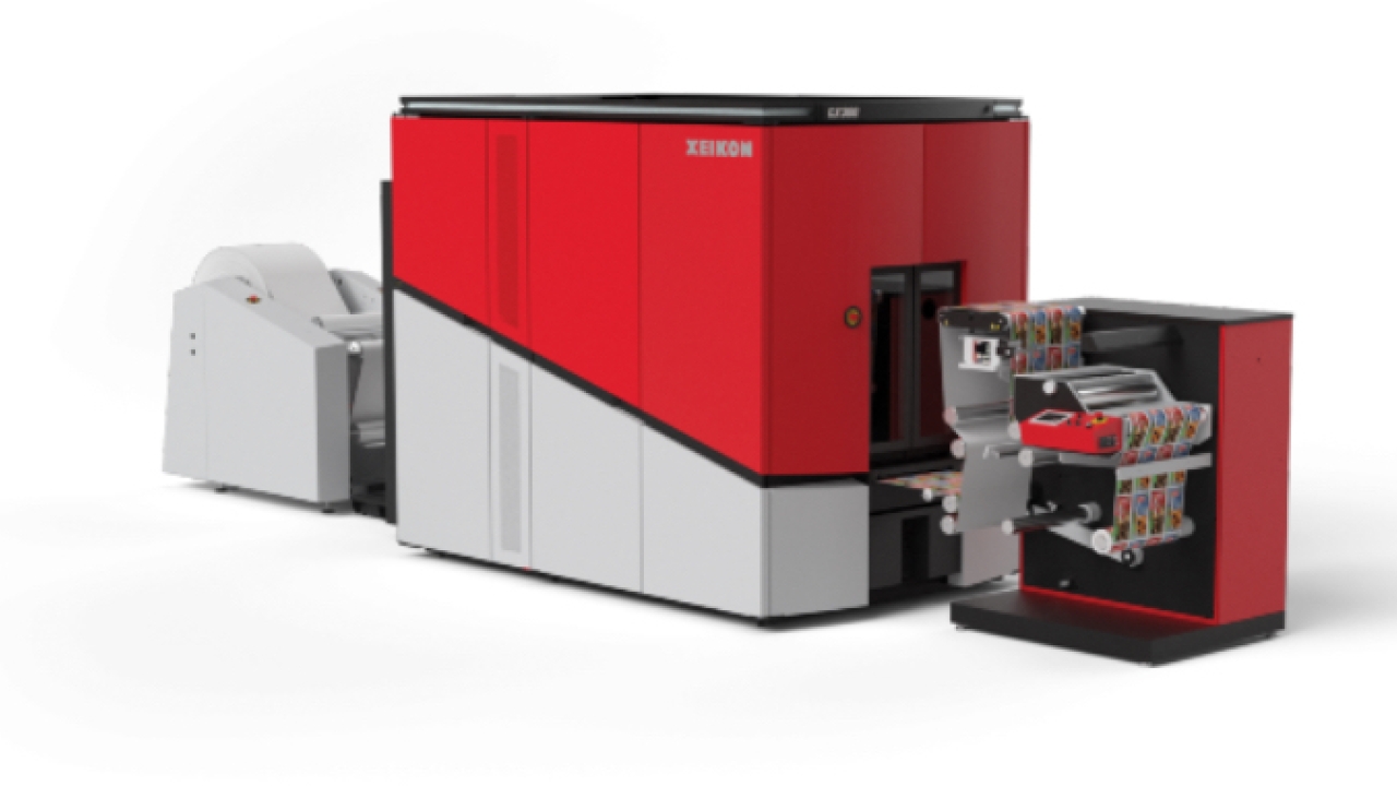 Xeikon launches CX300 digital label press