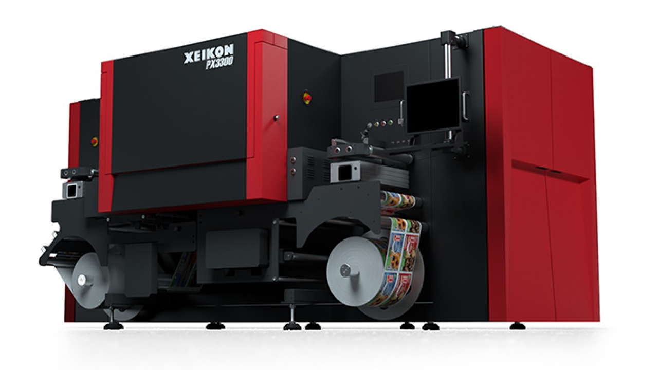 Xeikon has introduced version 2.0 of its Panther UV inkjet technology with the launch of two new label presses: the Xeikon PX3300 and Xeikon PX2200
