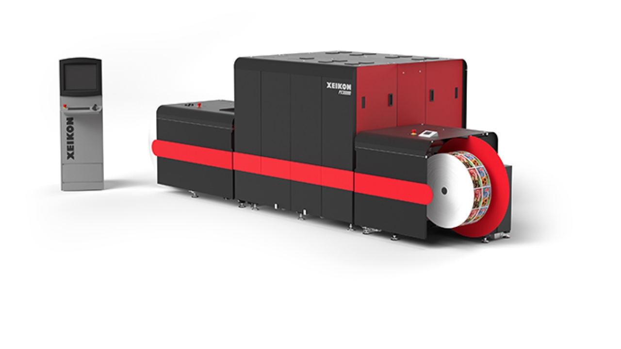 Xeikon has launched PX30000, a new UV inkjet label press with eight printing stations