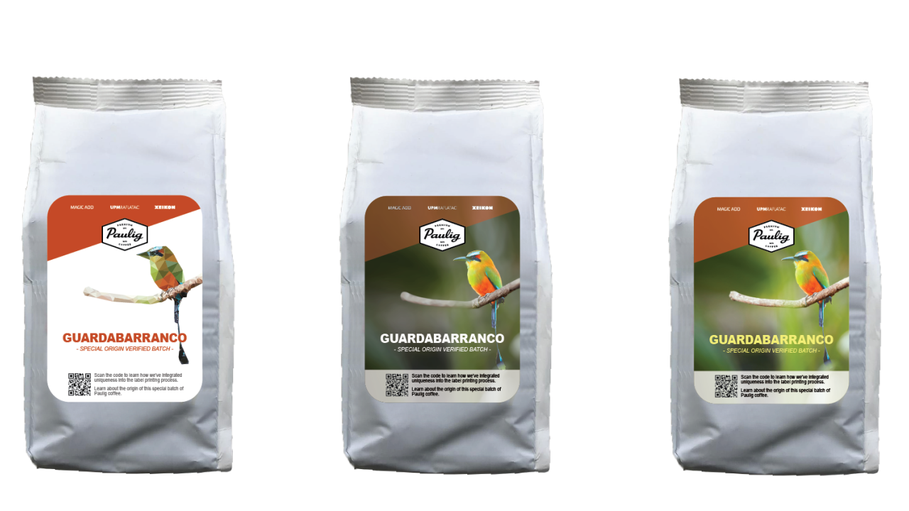 Using three bags of coffee with three different label designs, the experiment will show visitors which out of the three is the ‘best seller’ in the market.