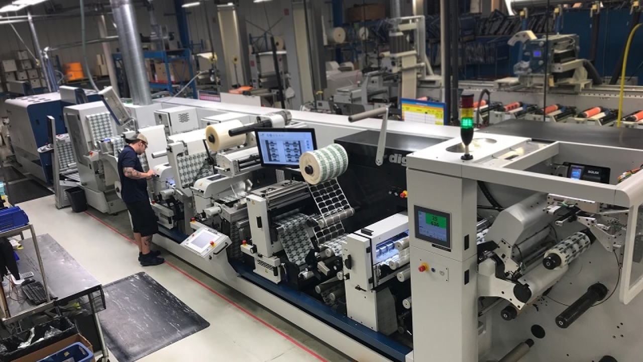 Yerecic Label installs first digital press with Domino N610i investment