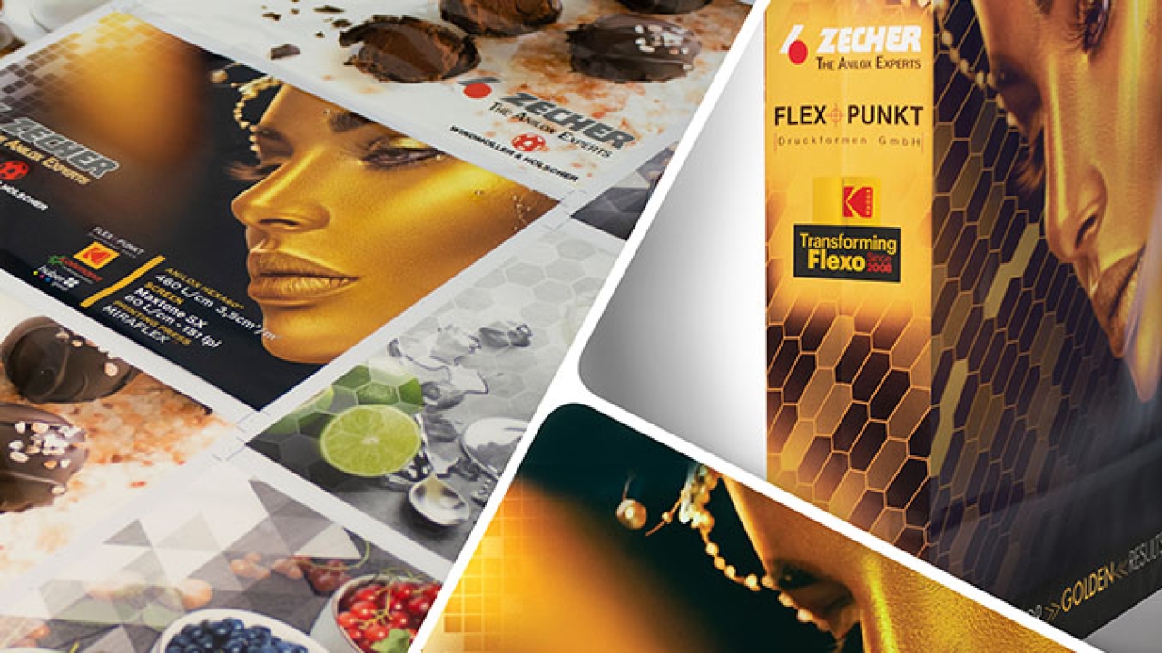 Zecher, has partnered with Miraclon to demonstrate how consistent, high-quality results can be achieved with various packaging applications produced on flexo using CMYK process colors Zecher, has partnered with Miraclon to demonstrate how consistent, high-quality results can be achieved with various packaging applications produced on flexo using CMYK process colors