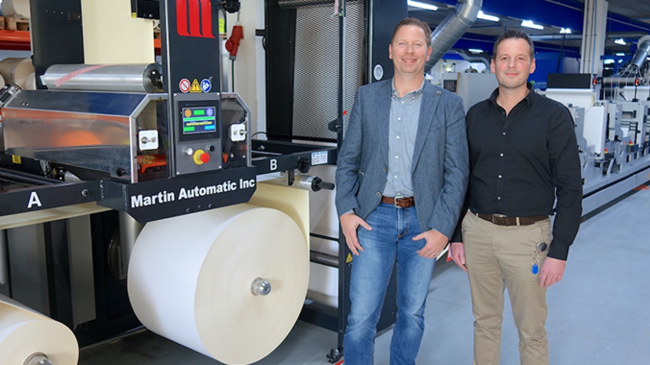 Zolemba installs Martin Automatic unwind splicer Zolemba installs Martin Automatic unwind splicer