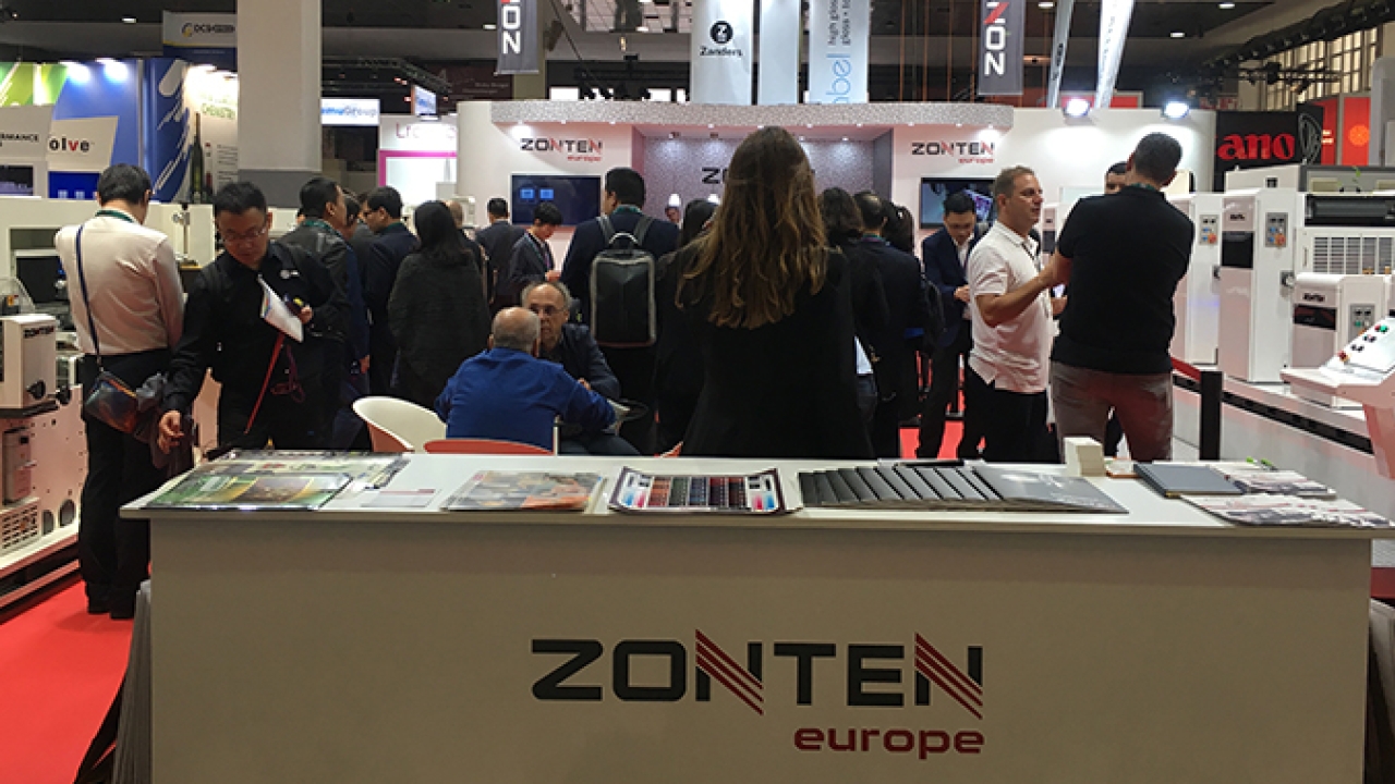 Zonten Europe shows ZTJ-330 semi-rotary offset press 