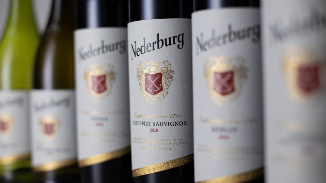 MCC Paarl printed Nederburg’s newly redesigned labels