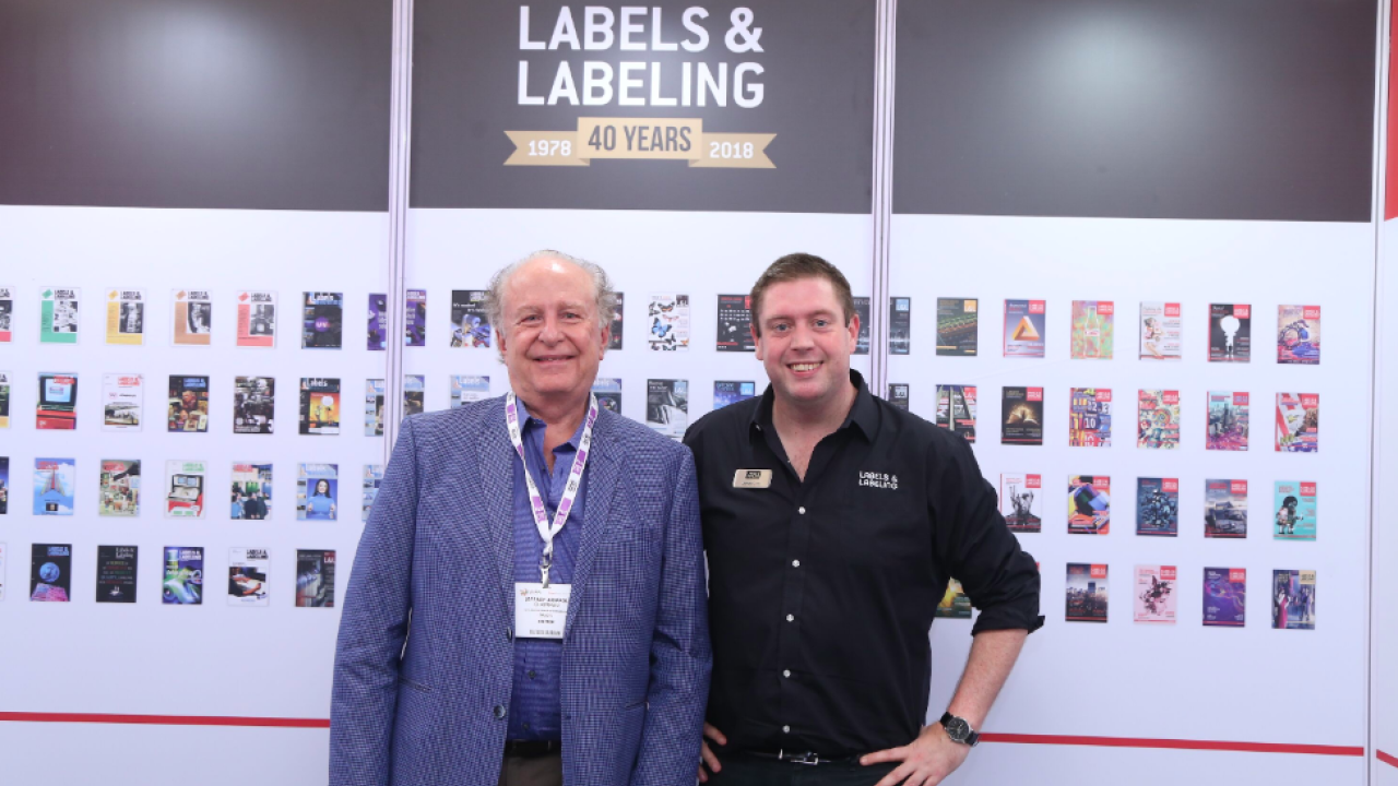 L-R: Jeffrey Arippol, chairman of Novelprint, and James Quirk, editor of L&L L-R: Jeffrey Arippol, chairman of Novelprint, and James Quirk, editor of L&L