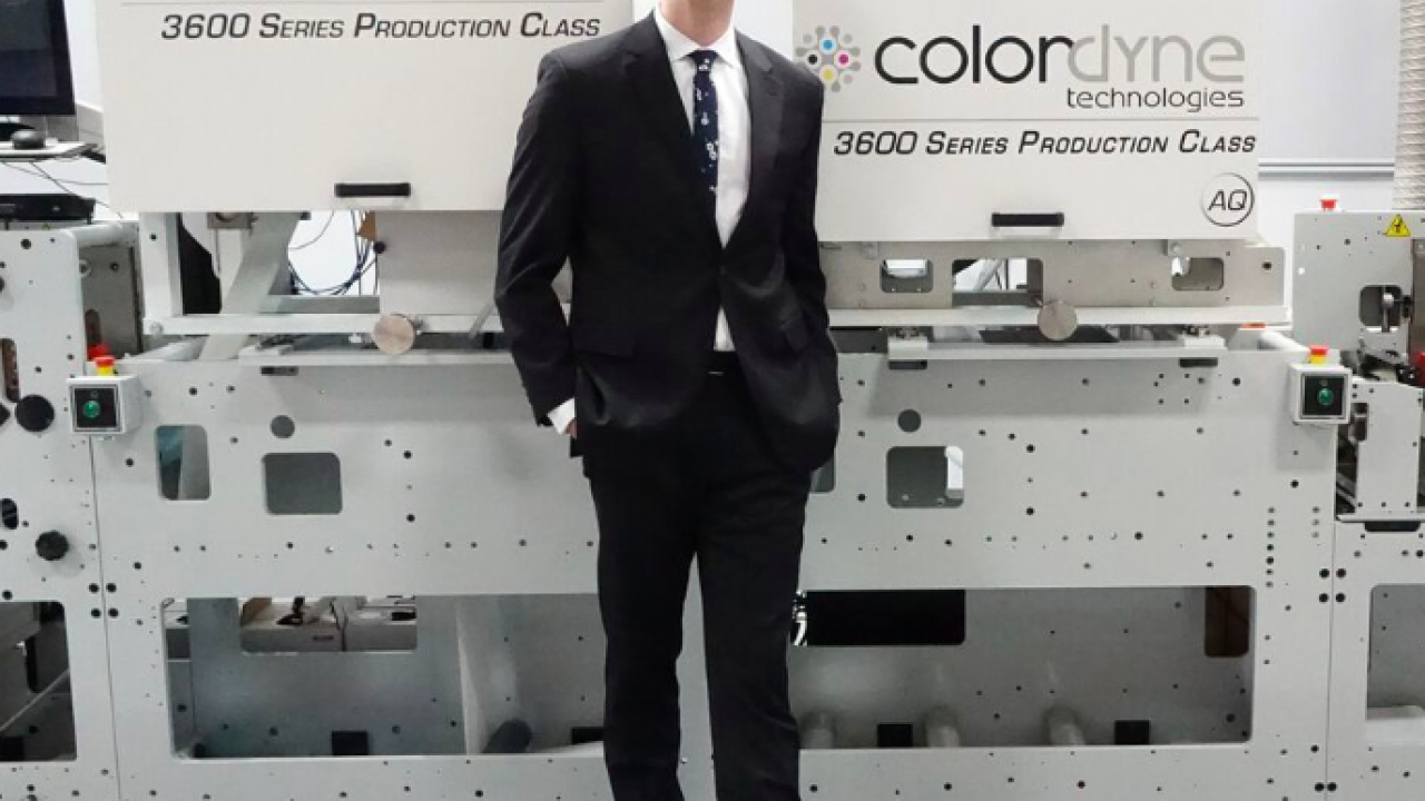 Young managers – Taylor Buckthorpe, director of sales, Colordyne Young managers – Taylor Buckthorpe, director of sales, Colordyne