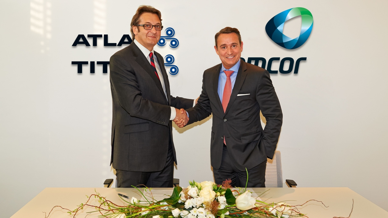 Amcor Flexibles confirms Atlas Titan partnership Amcor Flexibles confirms Atlas Titan partnership