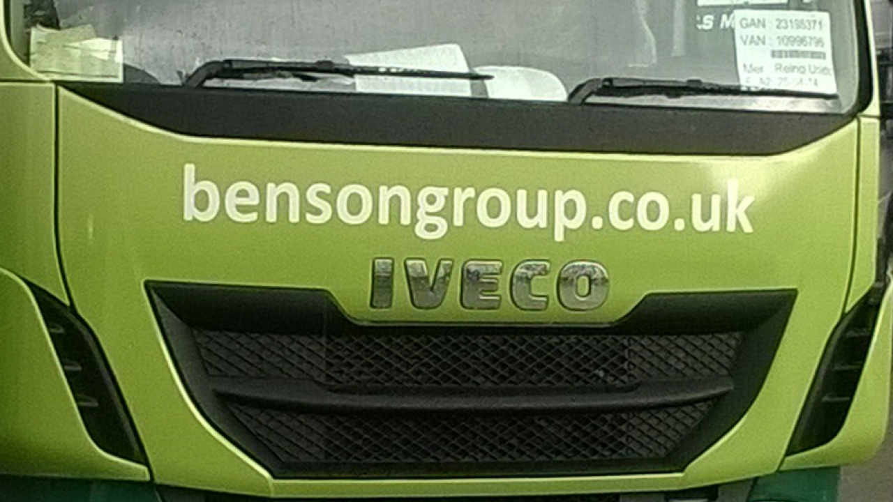 Benson Group has made a major investment in its delivery fleet Benson Group has made a major investment in its delivery fleet