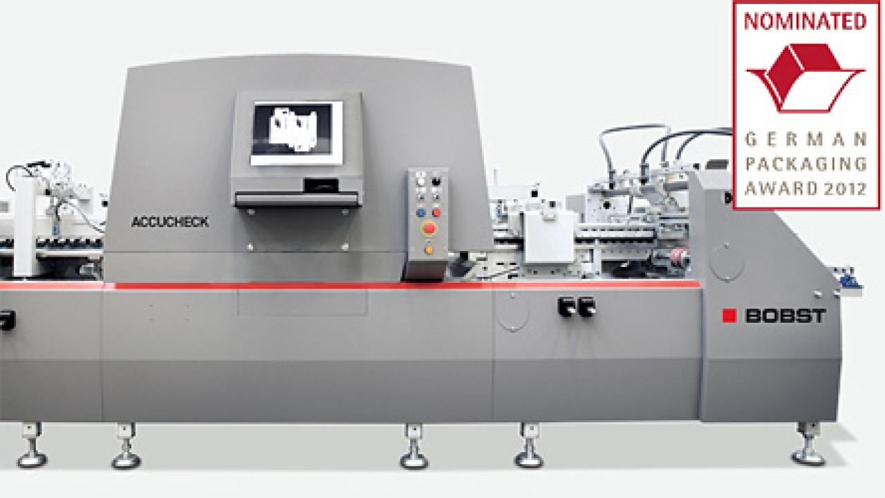 Bobst Accucheck nominated for international award Bobst Accucheck nominated for international award