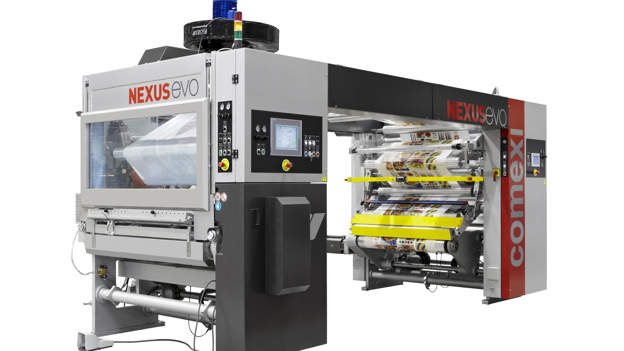 Intermat Flexible Packaging has invested in a pair of Comexi Nexus Evo laminating units to improve its high-speed manufacturing Intermat Flexible Packaging has invested in a pair of Comexi Nexus Evo laminating units to improve its high-speed manufacturing